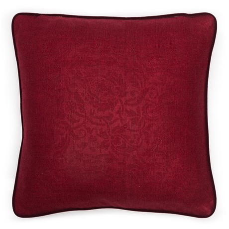 Подушка Henry Bertrand на молнии Empire Design 40x40 Бордовый