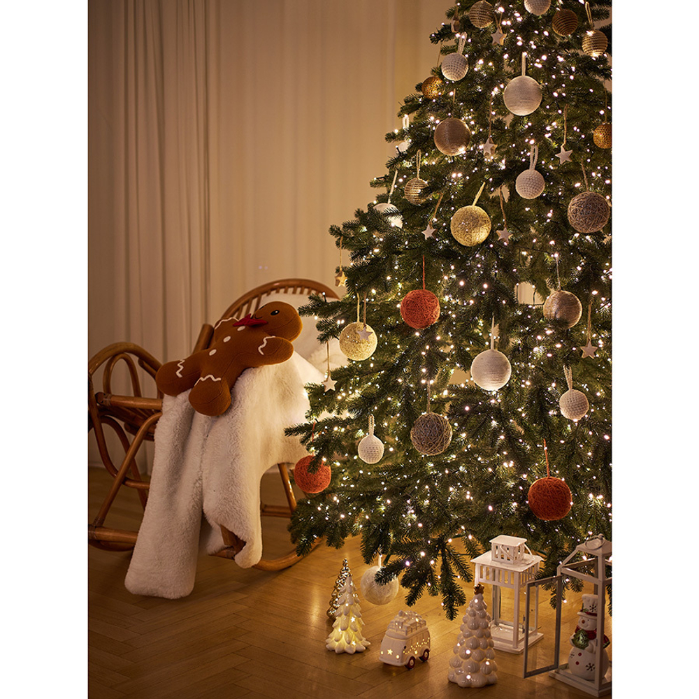 Набор ёлочных украшений white elegance коллекции new year essential, 3 шт.