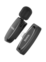 Микрофон петличный беспроводной для телефона hoco L15 lightning