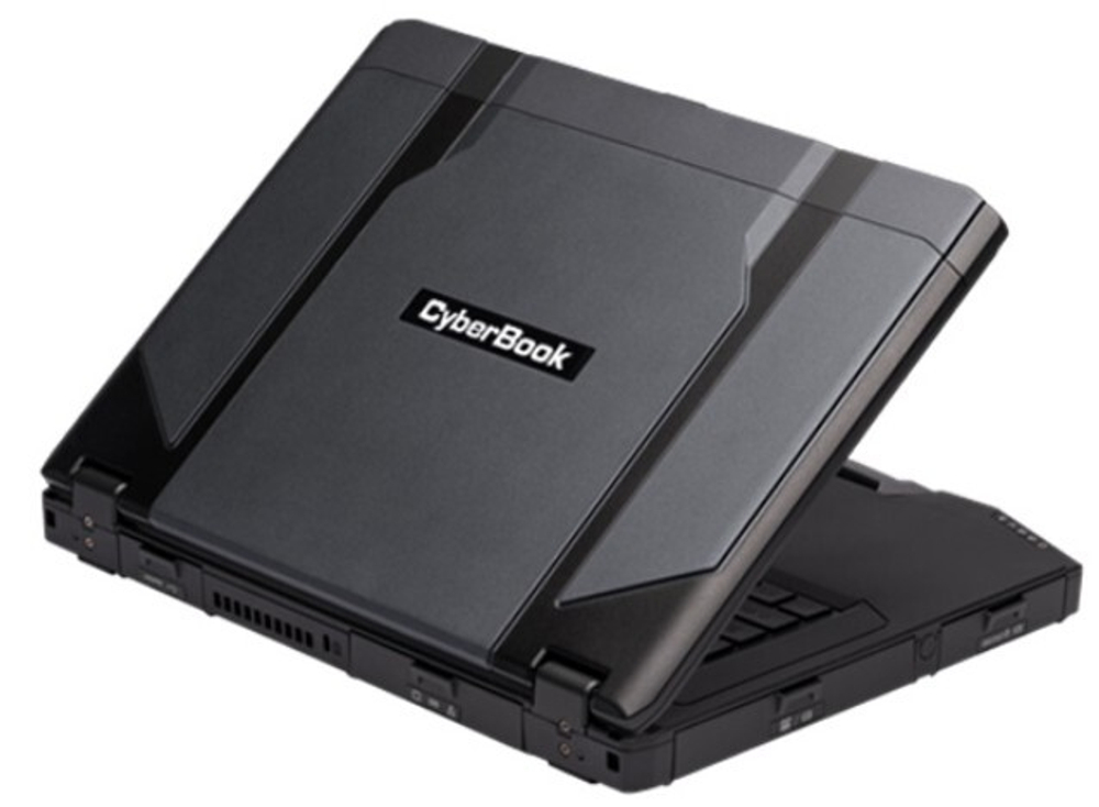 Ноутбук защищённый CyberBook S1174 14 ", Core i7, 8 Гб RAM, 256 Гб SSD, Iris Xe Graphics, Черный