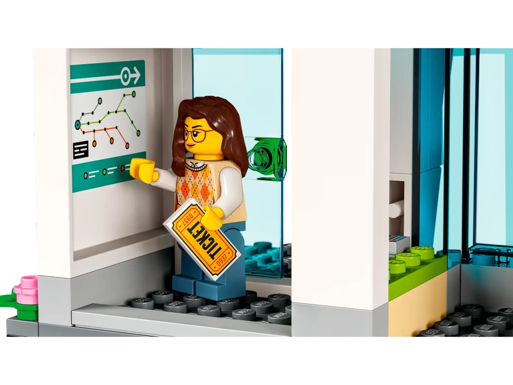 Конструктор LEGO City 60335 Железнодорожная станция