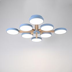 Люстра на штанге Imperiumloft TURNA Blue TURNA-B01