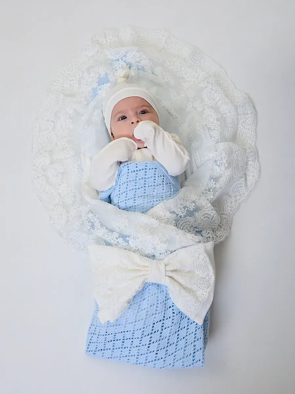 Конверт на выписку для новорожденных летний