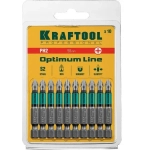 Биты KRAFTOOL PH2 50 мм, 10 шт. 26122-2-50-10