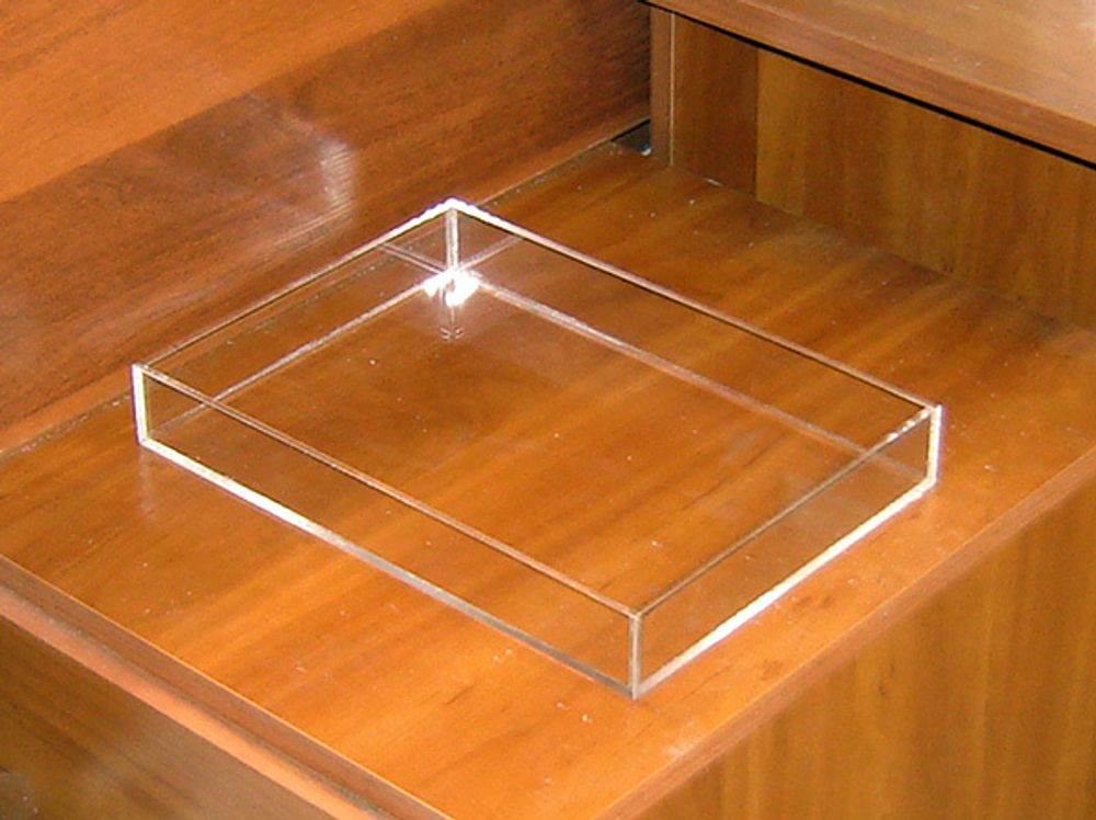 Емкость для рисования на воде эбру А4 акриловая