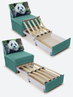 Кресло-кровать "Миник" Dream Mint (мятный), купон Панда