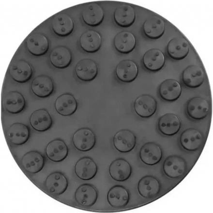 Накладка резиновая для подъемников с усиленным кордом Great Wolf d140 мм, h25 мм, 4 шт GW-N94K