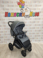 Коляска прогулочная Bubago Bass серый