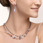 Серьги Coeur de Lion Multicolor Pastel 5007/21-1522 цвет мультиколор