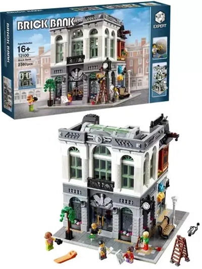 Конструктор Здание Городской банк 2380 деталей