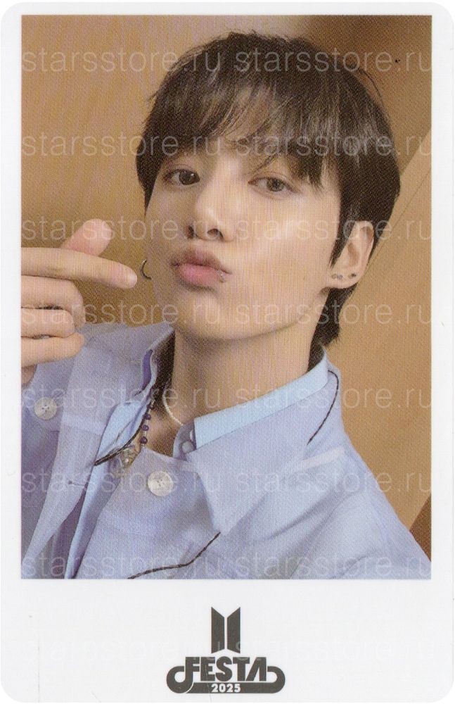 Полароид Jungkook BTS - FESTA 2025 (weverse shop) Полароид Jungkook BTS - FESTA 2025 (weverse shop)