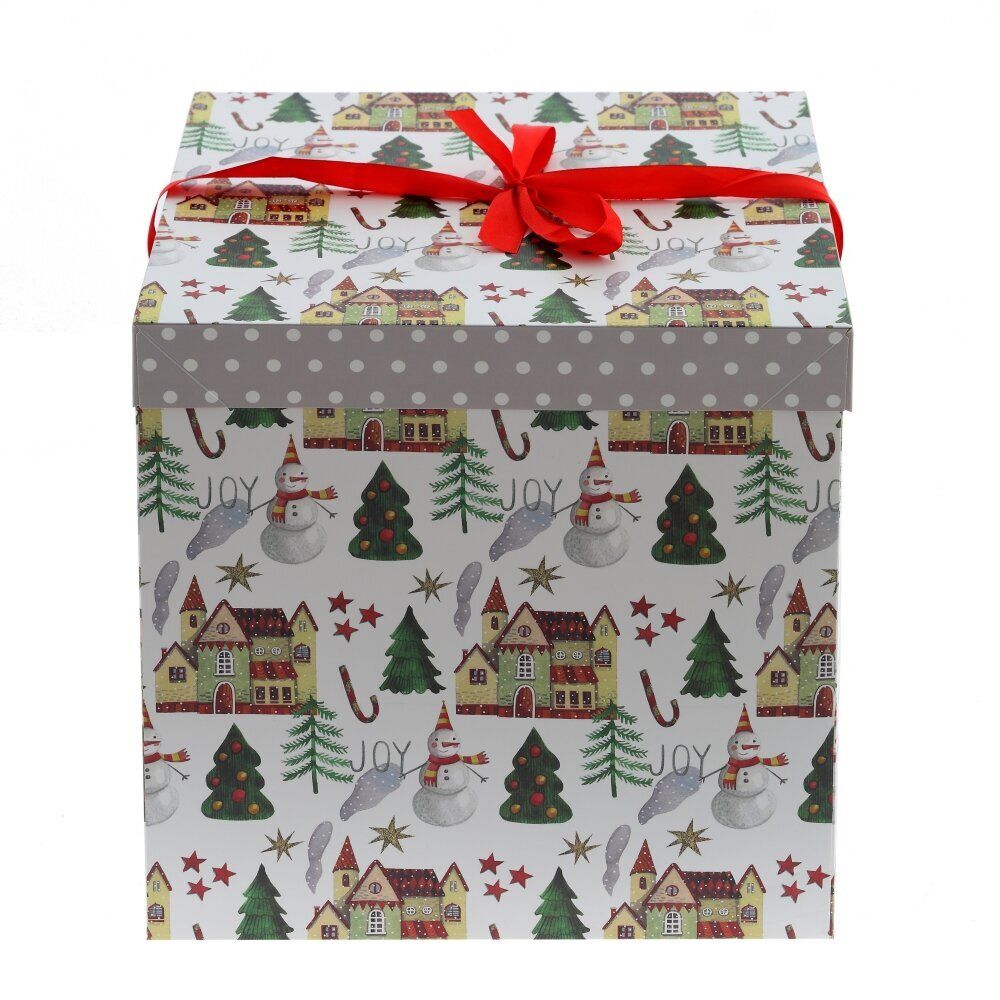 GAEM Коробка подарочная (бумага, плотность 350г/м2), L30 W30 H31 см