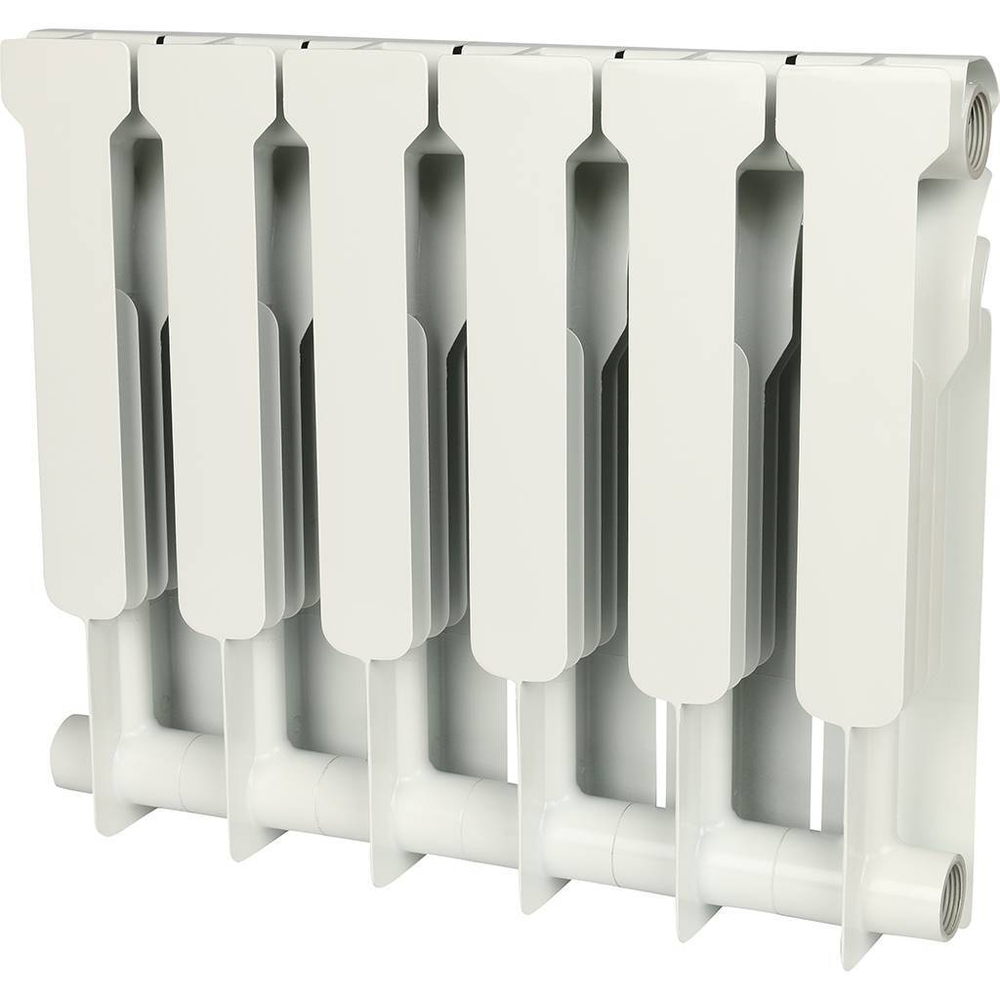 ROMMER Profi BM 350 (BI350-80-80-130)  6 секций радиатор биметаллический (RAL9016)