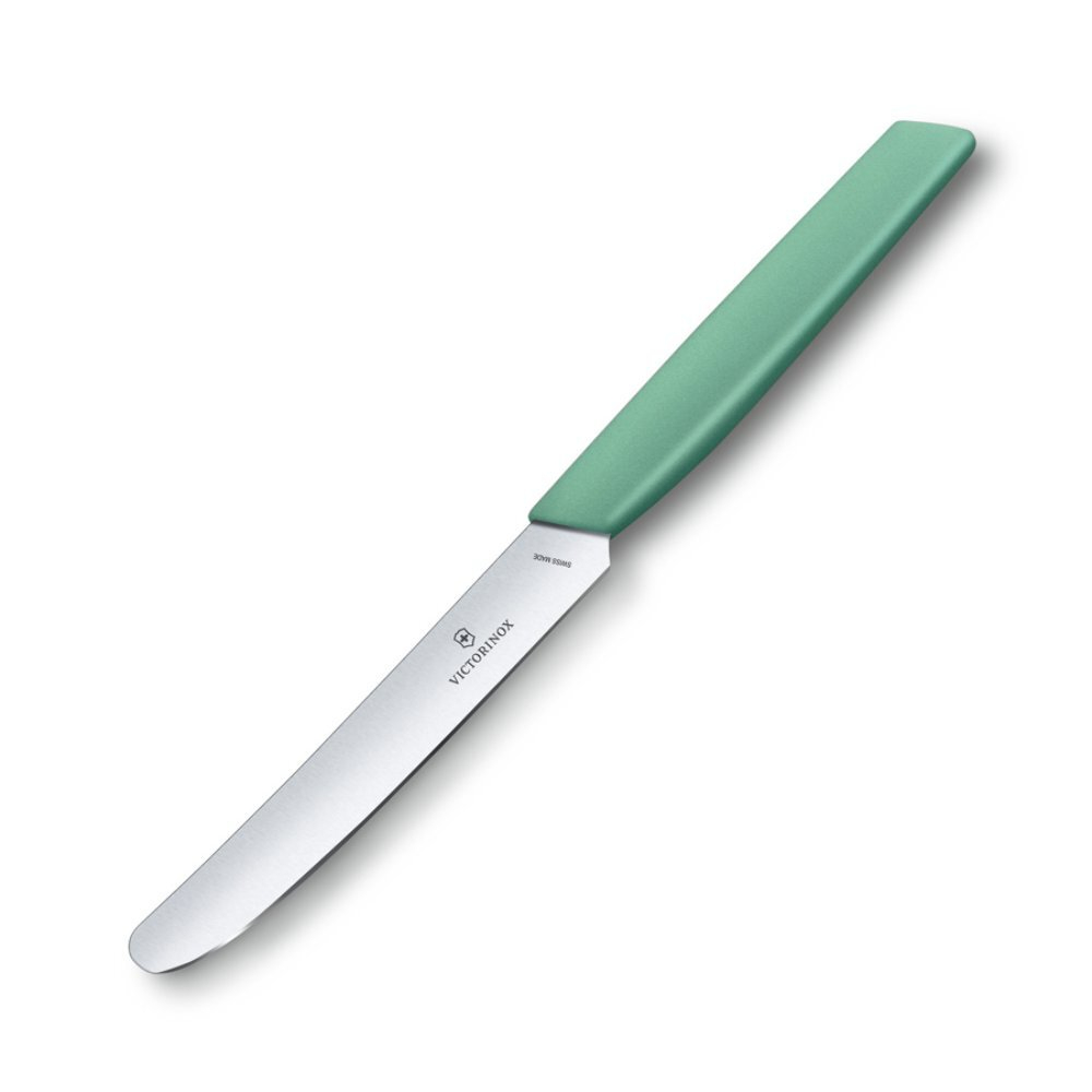 Нож кухонный Victorinox Swiss Modern (6.9006.1141), лезв.11см, мятный