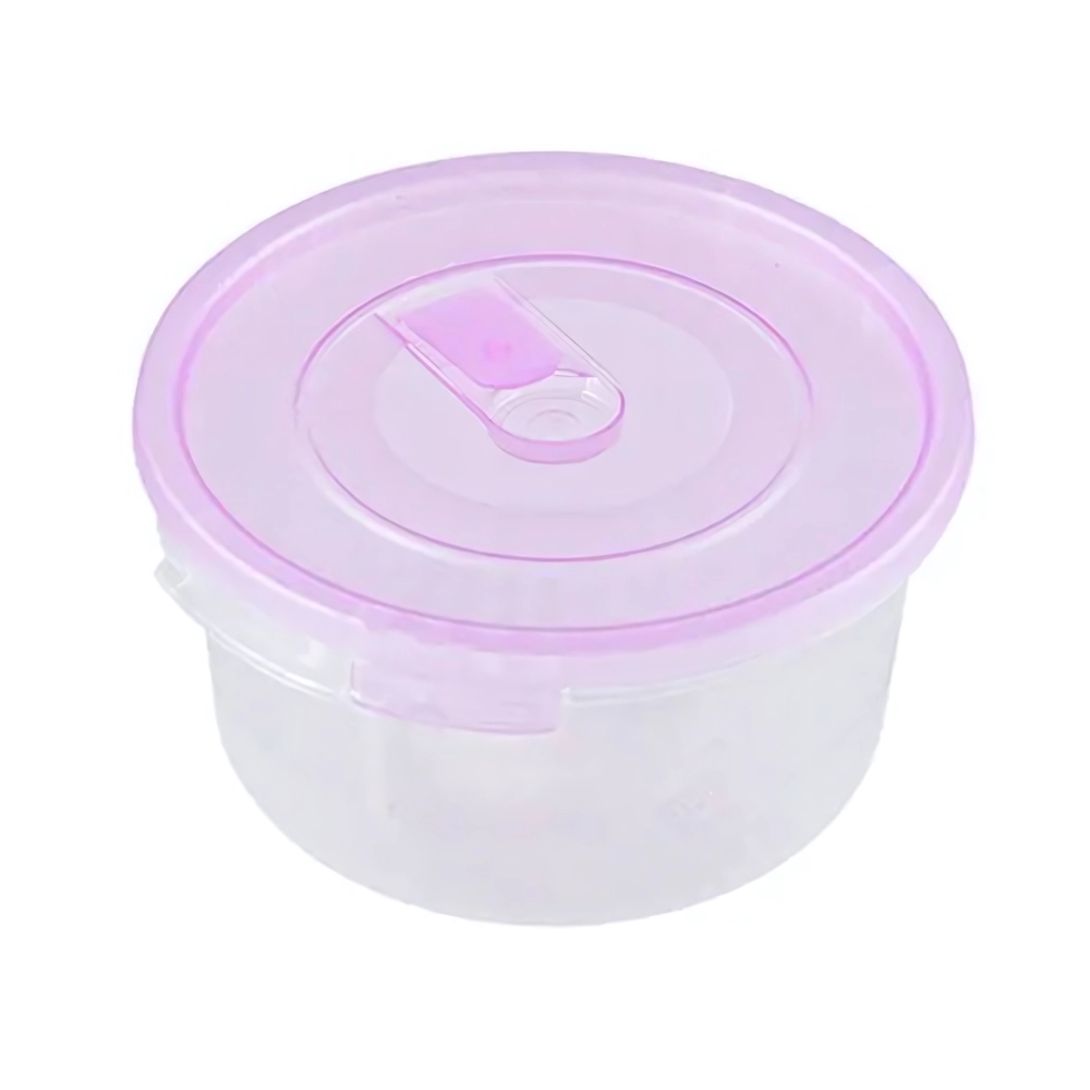 Контейнер для СВЧ 0,4л круглый с клапаном СМАЙЛ