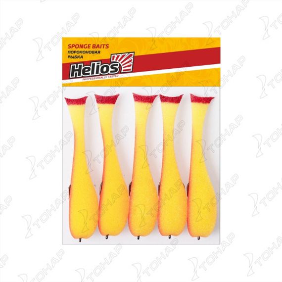 Рыбка поролоновая оснащенная на офсет.кр. 10,5 см ж/к 08 (HS-105-08) Helios