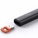 Беспроводной презентер с лазерной указкой Baseus Orange Dot PPT Wireless Presenter (Youth) - Black