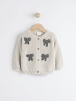 Вязаный кардиган для малышей Next K82-442, Светло-серый