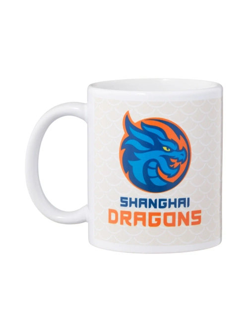 Кружка керамическая с логотипом "Шанхайские Драконы"