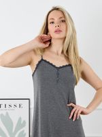 Ночная сорочка Рива-1 Виотекс ТЁМНО-СЕРЫЙ МЕЛАНЖ