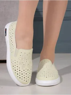 Мокасины летние с перфорацией