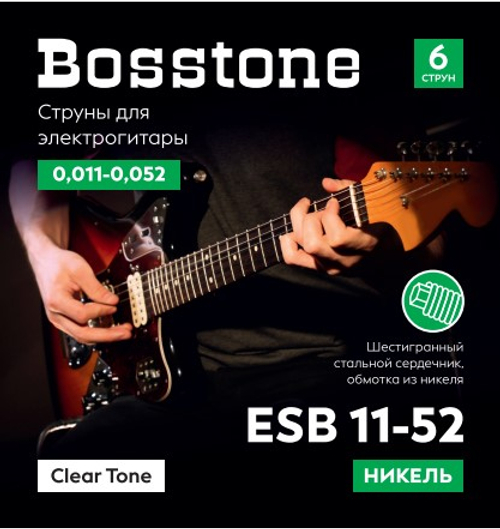 Bosstone ESB 11-52 Струны для электрогитары из стали с никелевым покрытием