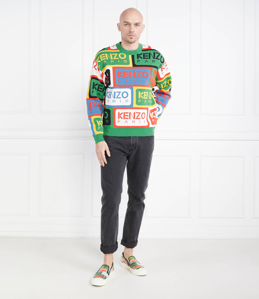 свитер Kenzo - разноцветная(FD55PU3593CD)