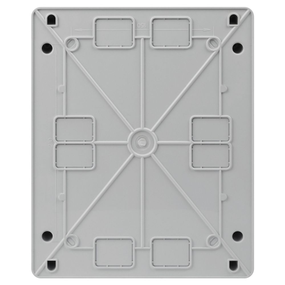 Корпус пластиковый навесной ЭРА COMFORT ЩРН-П-18 IP41 прозрачная крышка белый