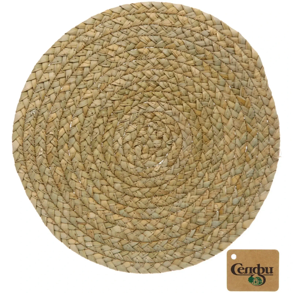 Салфетка на стол «Nature» 25см косичка