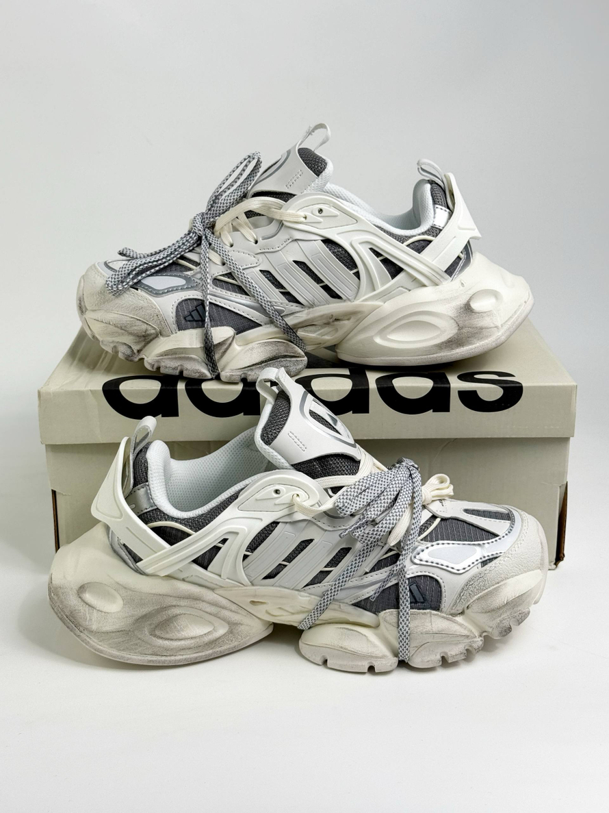 Кроссовки Adidas XLG Runner Deluxe #B258 (бел.)