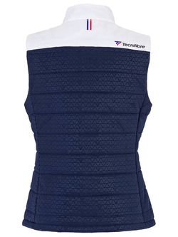 Женская теннисная жилетка Tecnifibre Lady Sleeveless Bomber - небесный