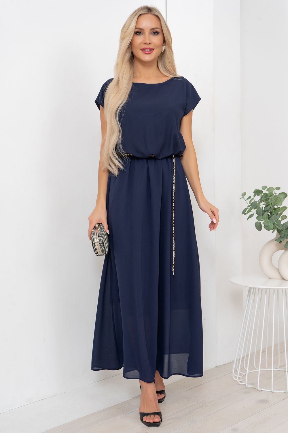 Платье Симона (синий) Р11-1161/6 Nikol