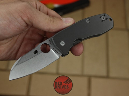 Нож Spyderco Techno 2 А +++ - титановая рукоять C158TIP2