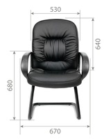 Кресло для конференций CHAIRMAN 416V ЭКО, экокожа