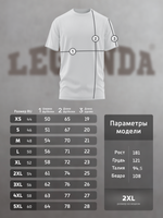 Футболка Legenda 3D Logo черная