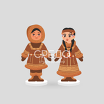 Большие стойки "Хоровод народов"