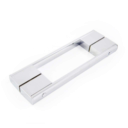 Ручка для двери душевой кабины металлическая, под 2 отверстия DC 7038