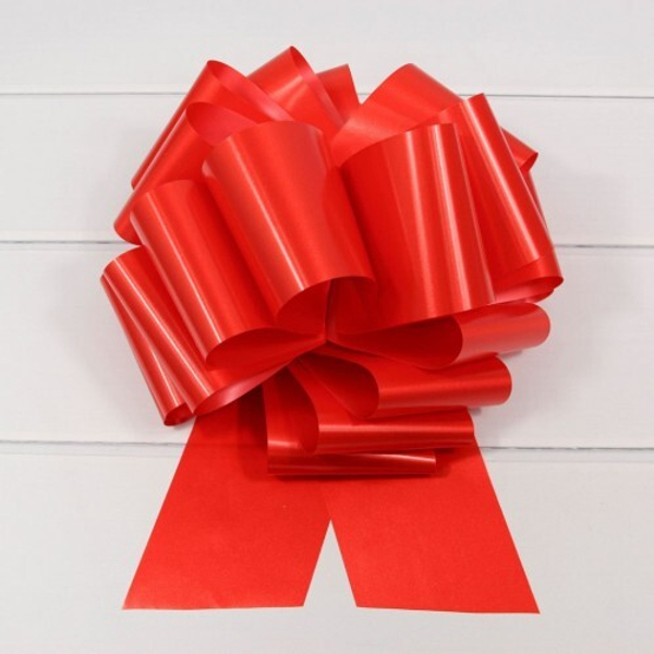 
          Бант Для Упаковки Подарка Большой 10 См (красный)