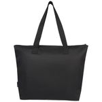 Двухцветная эко-сумка Reclaim на молнии объемом 15 л, изготовленная из переработанных материалов по стандарту GRS