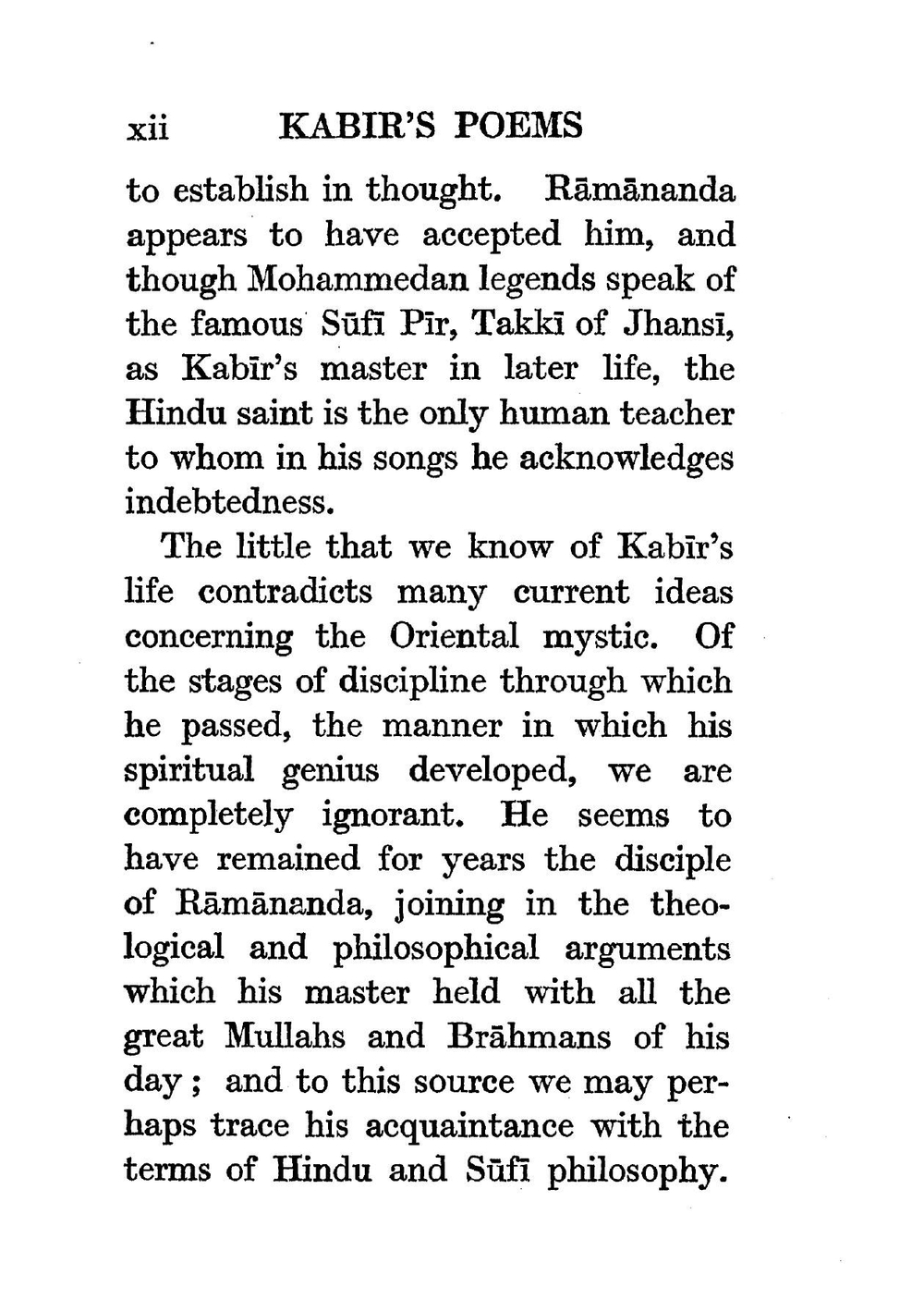 One hundred poems of Kabir | Kabir