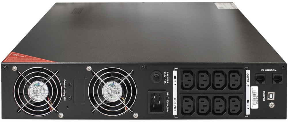 Источник бесперебойного питания  Exegate SinePower UHB-2000.LCD.AVR.C13.RJ.USB.2U