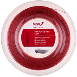 Теннисные струны MSV Focus Hex Soft (200 m) - красный
