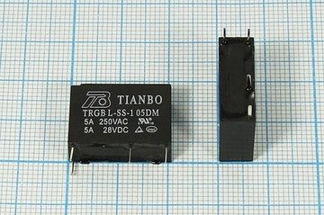 Реле электромагнитное TRGB-L-SS-1-05-DM 5VDC