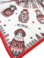 Платок «Матрешки. Мезень»