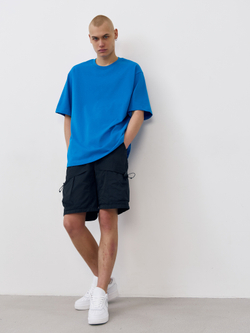 Футболка плотная (синий)