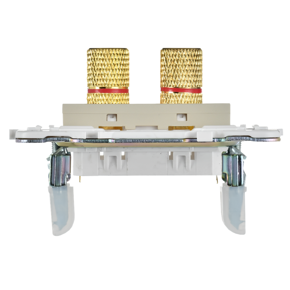 SKANDY Аудиорозетка 4-местная SK-A01B бежевый IEK