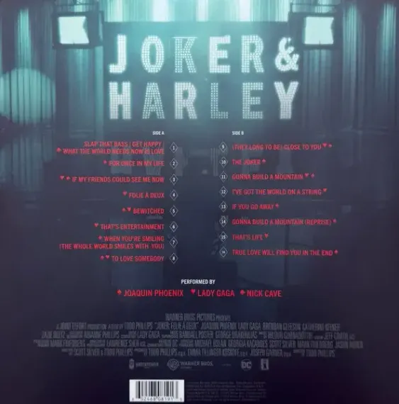 Phoenix, Gaga – Joker: Folie À Deux (Music From The Motion Picture) (Translucent Red) LP