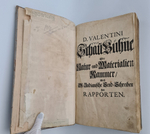 "Museum museorum, oder Vollstandige Schau-Buhne aller Materialien und Specereyen [...] aus andern Material-Kunst und Naturalien Kammern Oost und West-Indischen Reisbeschreibungen". D. Michael Bernhard Valentini. 1714 г.