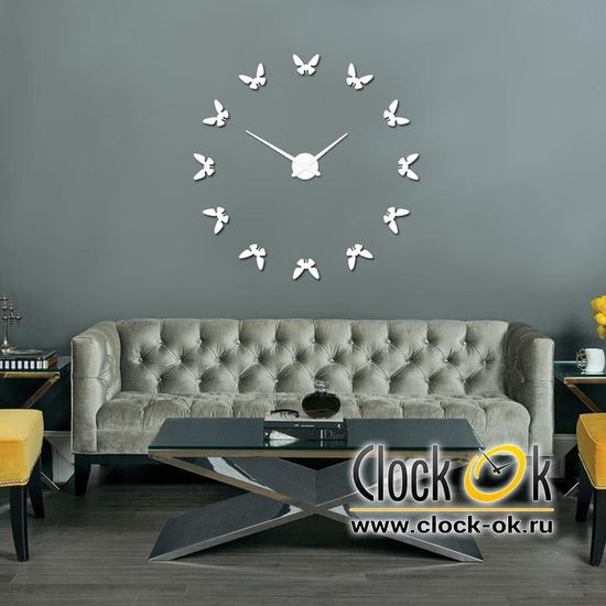 Настенные 3D часы Magic Fly