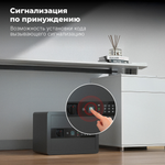 Сейф DELI "AE210" биометрический + электронный замок + ключ + Wi-Fi, 300х400х300 мм, 11 кг, черный